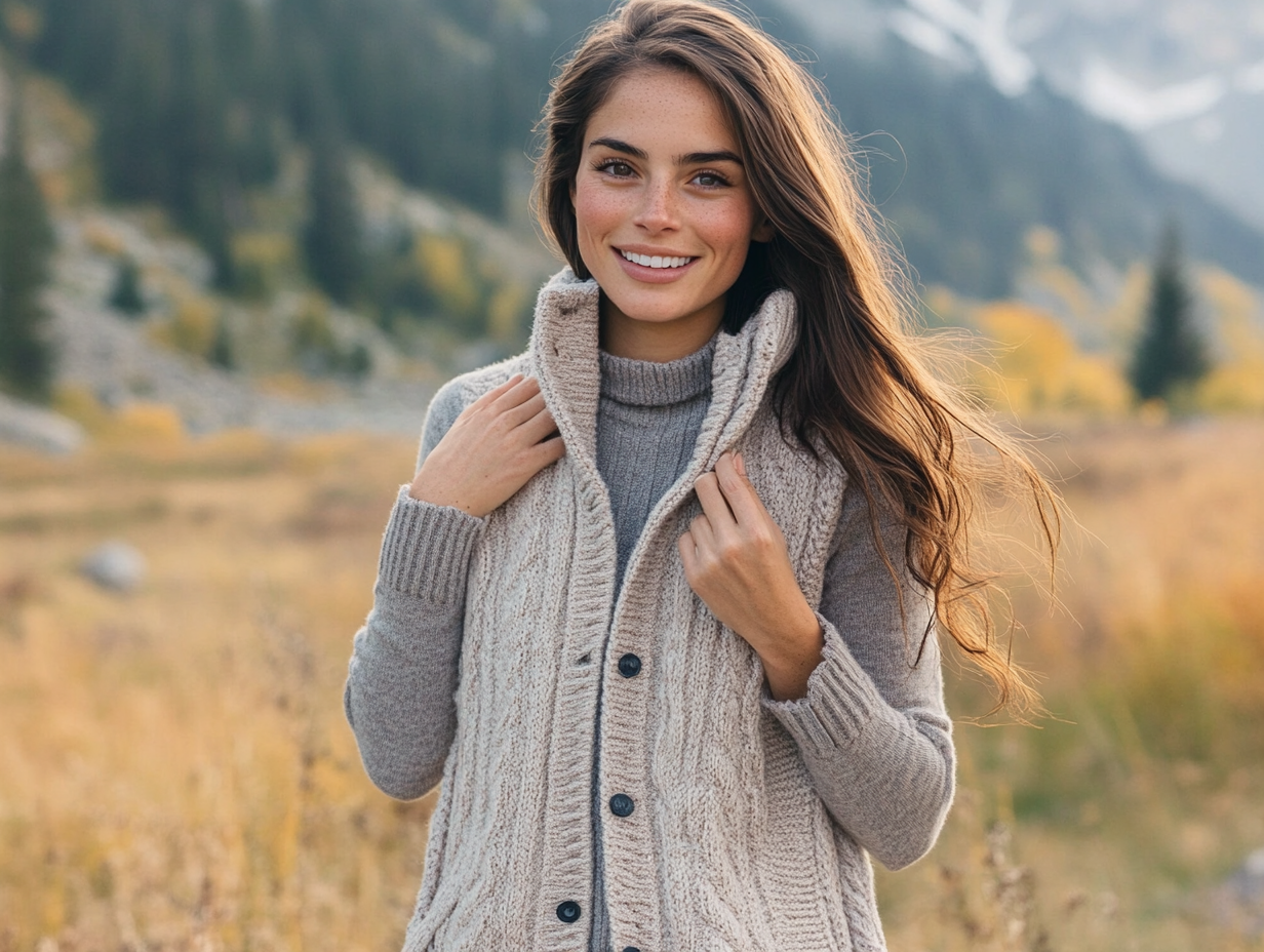 Morning Dew Sweater Vest